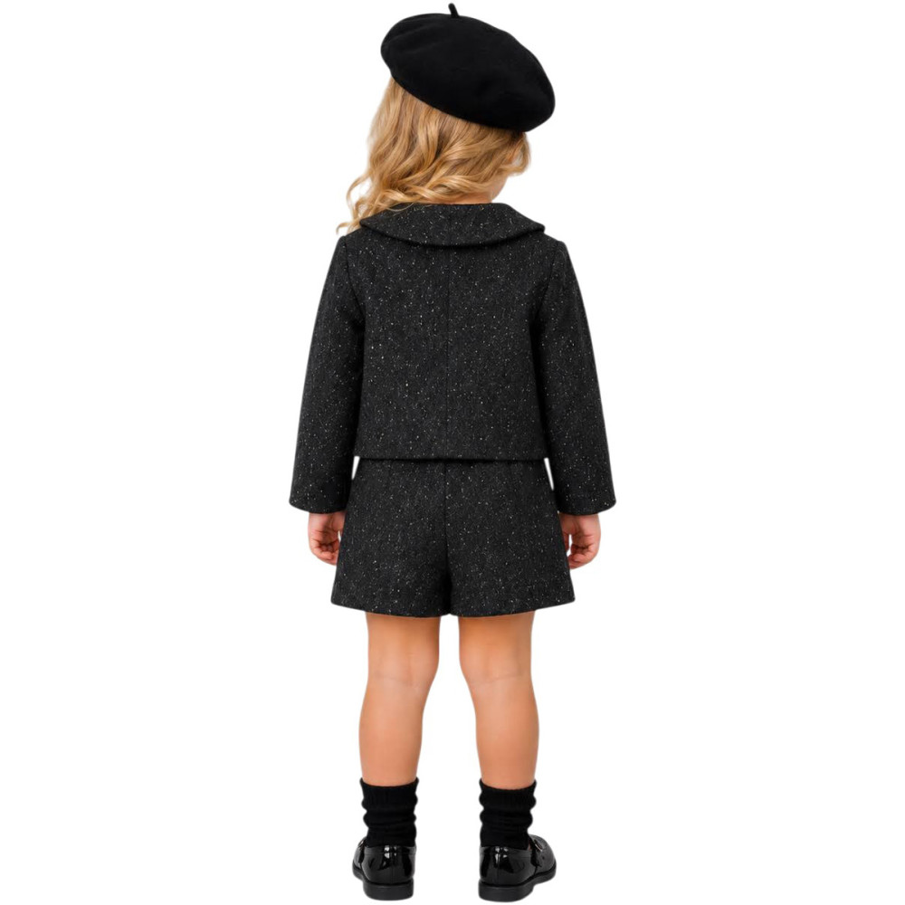Set jacket+skirt-shorts
