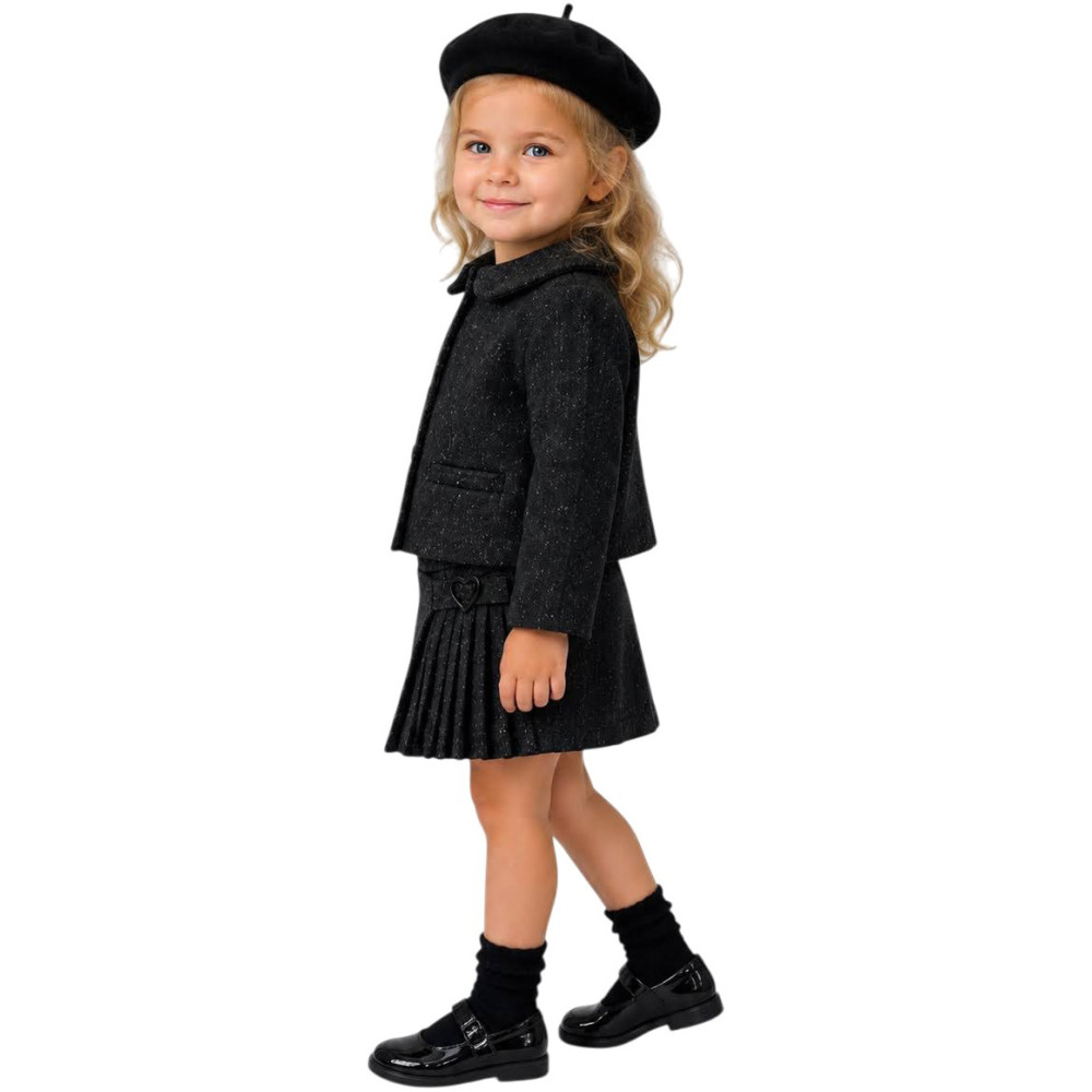 Set jacket+skirt-shorts