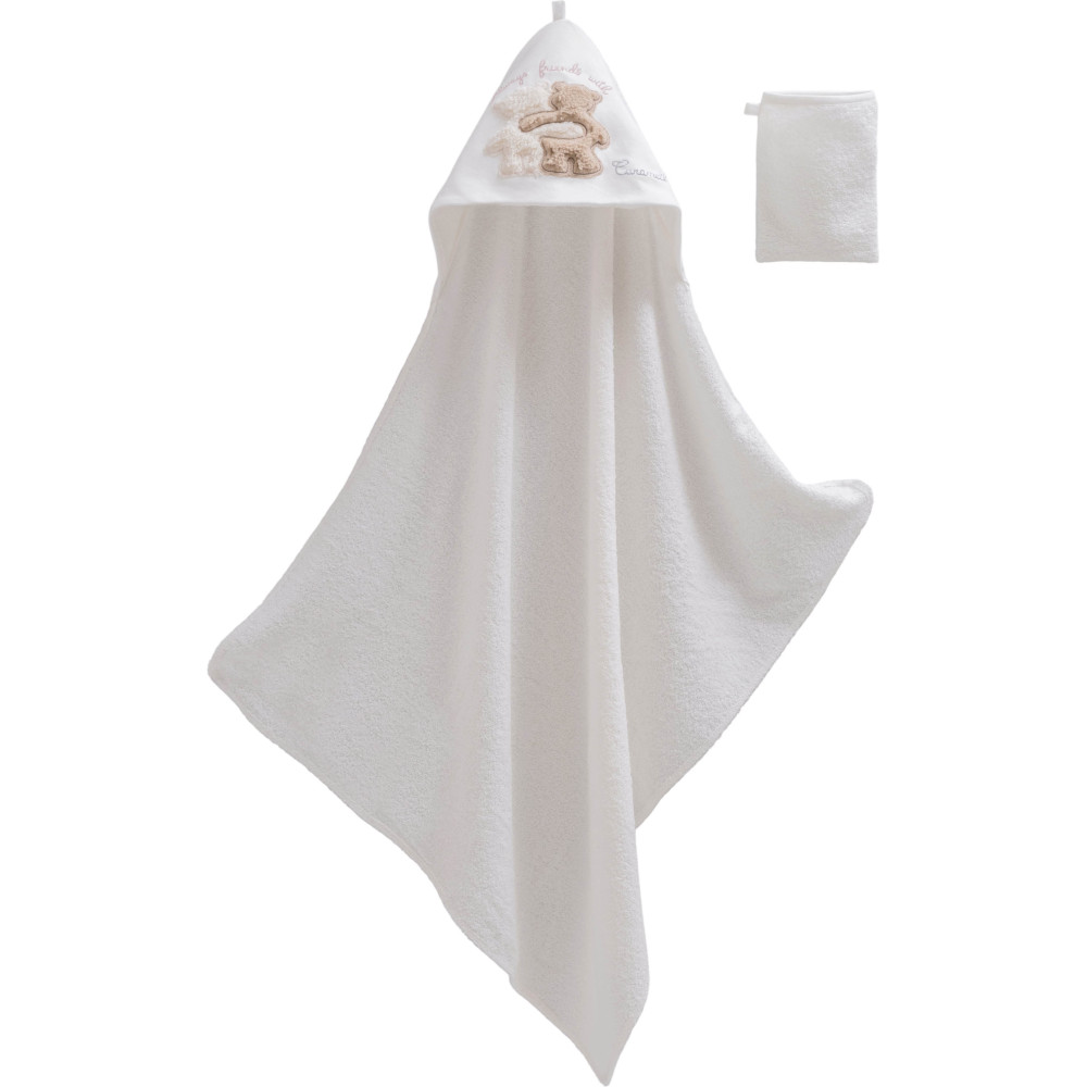 Towel+washcloth, series BASIC