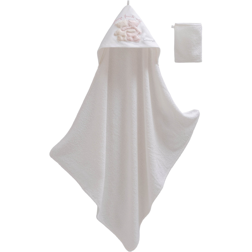 Towel+washcloth, series BASIC