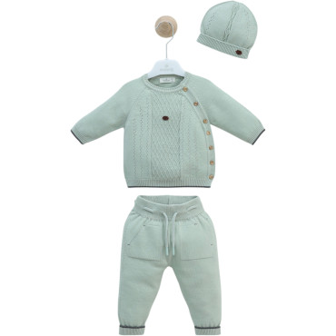 Set sweater+pants+hat