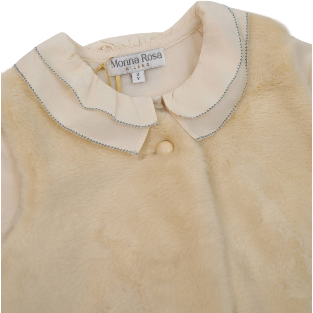 Set blouse+vest+skirt