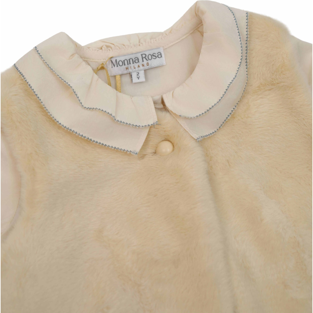 Set blouse+vest+skirt