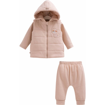Set sweater+vest+pants, series MOVING CARS