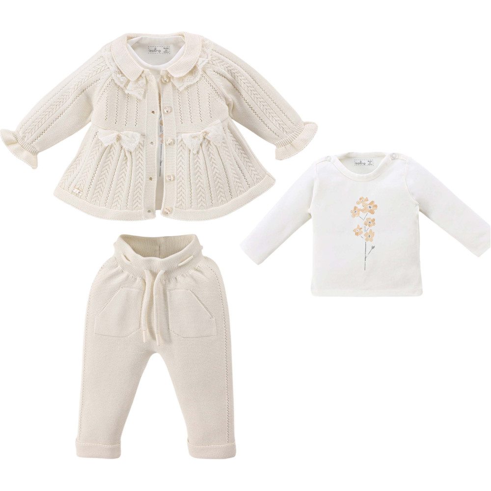 Set sweater+sweater+pants