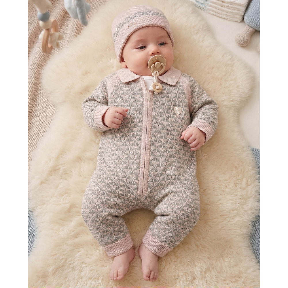 Set overalls+body+hat