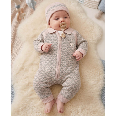 Set overalls+body+hat