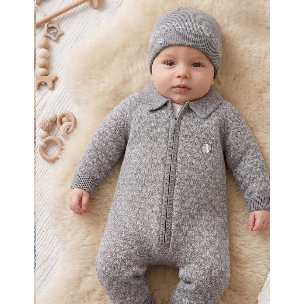 Set overalls+body+hat
