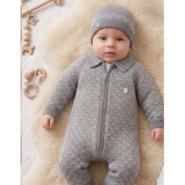 Set overalls+body+hat