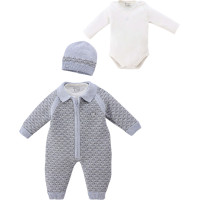 Set overalls+body+hat