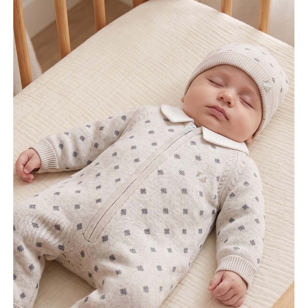 Set overalls+body+hat