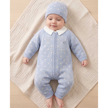 Set overalls+body+hat