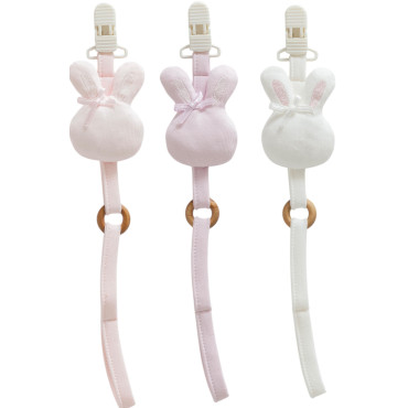 Pacifier holder, series CUTE RABBIT