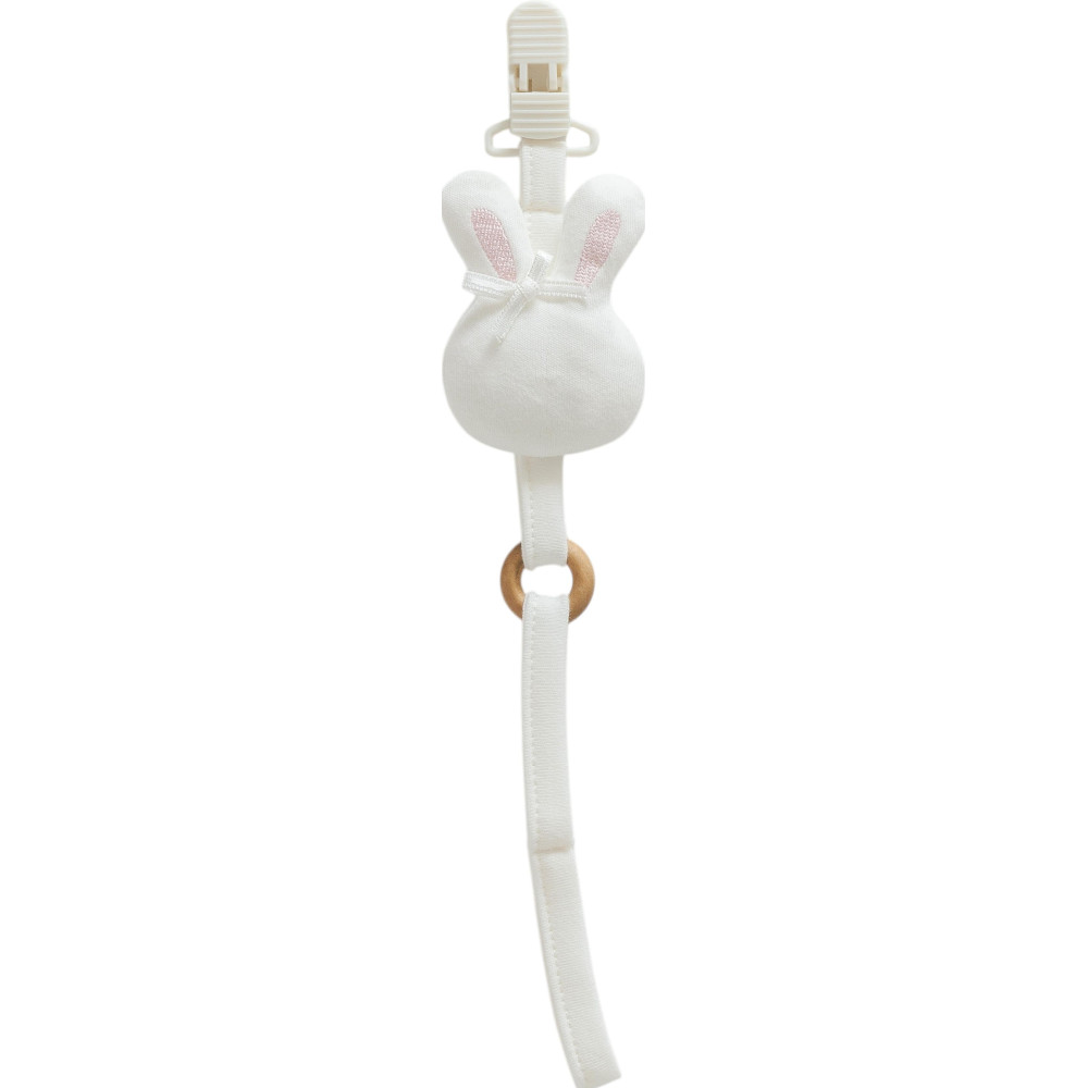 Pacifier holder, series CUTE RABBIT