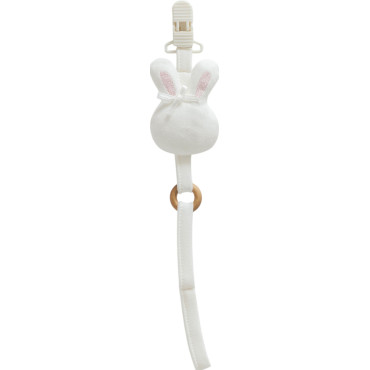 Pacifier holder, series CUTE RABBIT