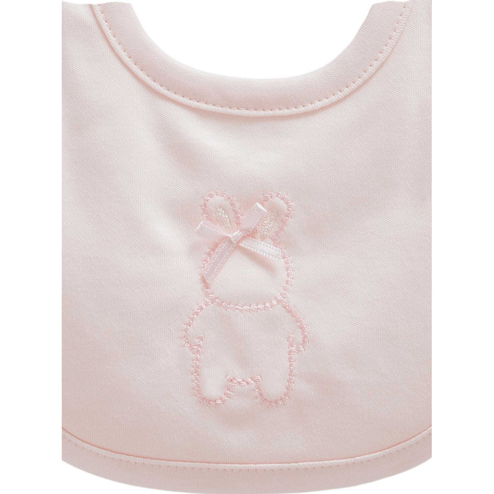 Bibs set 3pcs (pack of 4 sets), series CUTE RABBIT