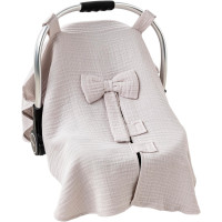 Car seat blanket, series MUSLIN HOME