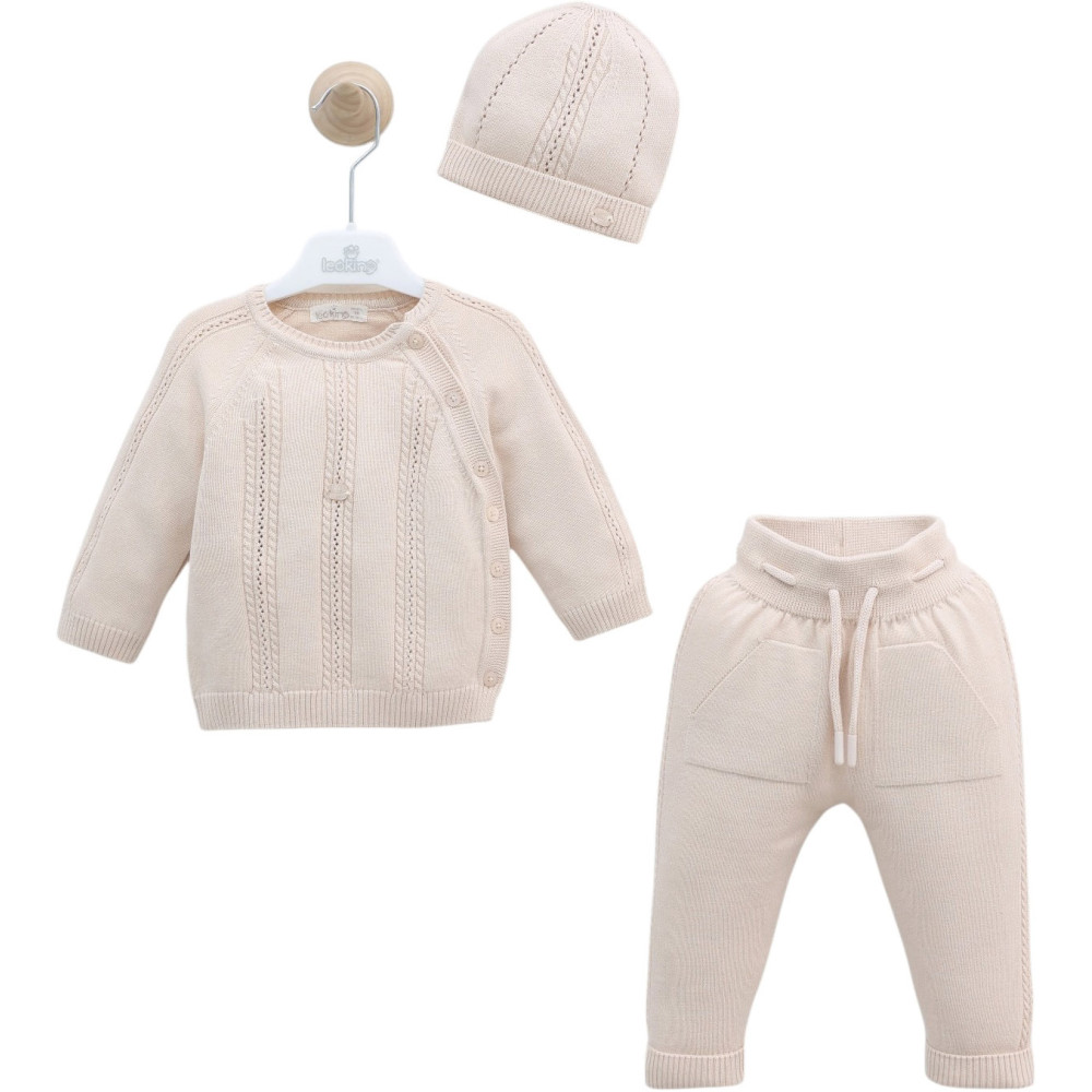Set sweater+pants+hat
