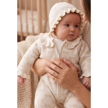 Set overalls+body+hat