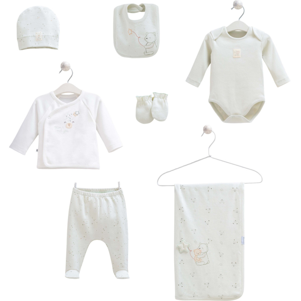 Set 7 items, series TEDDY BEAR