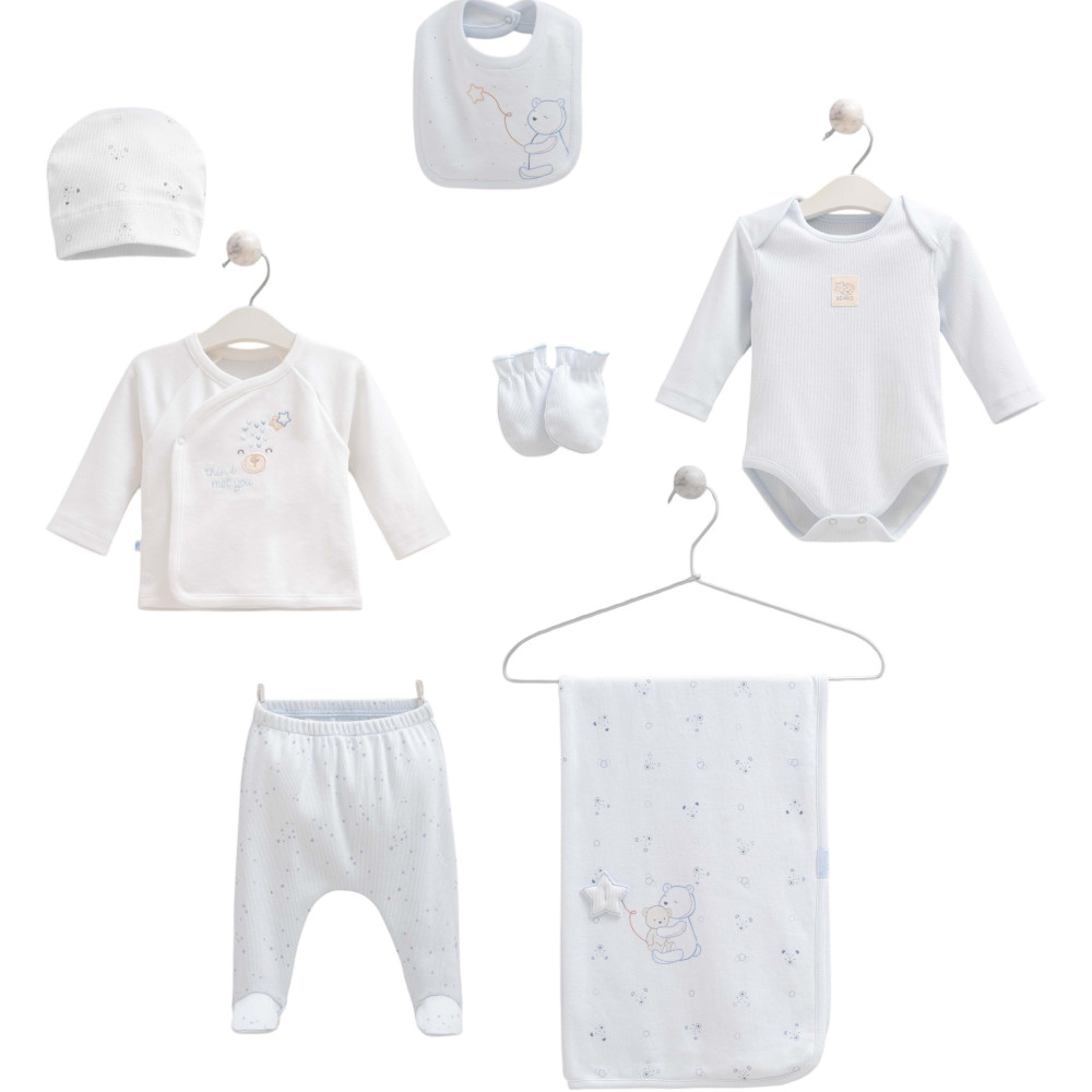 Set 7 items, series TEDDY BEAR