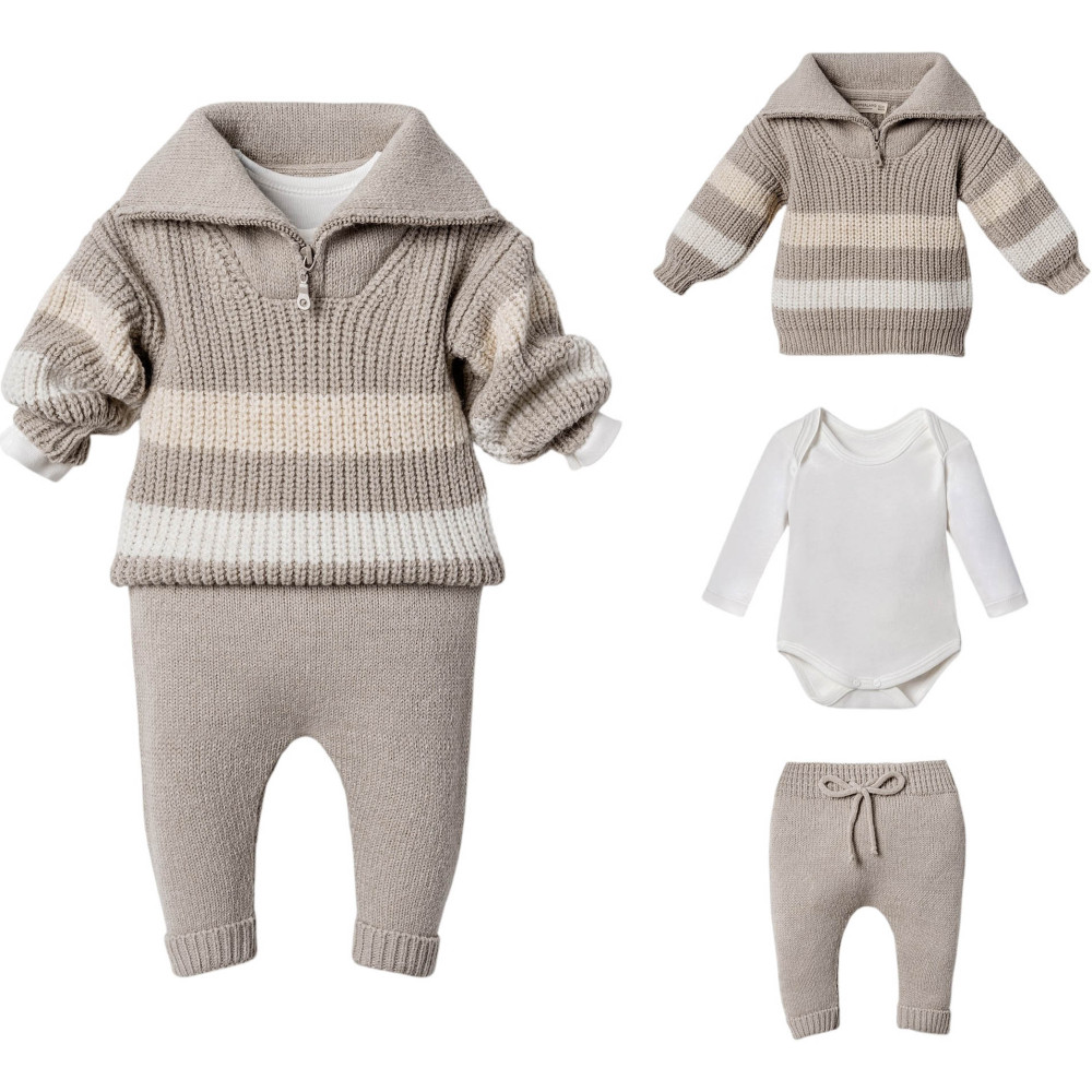 Set sweater+body+pants