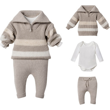 Set sweater+body+pants