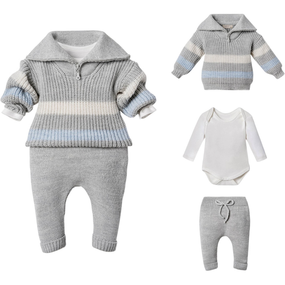 Set sweater+body+pants