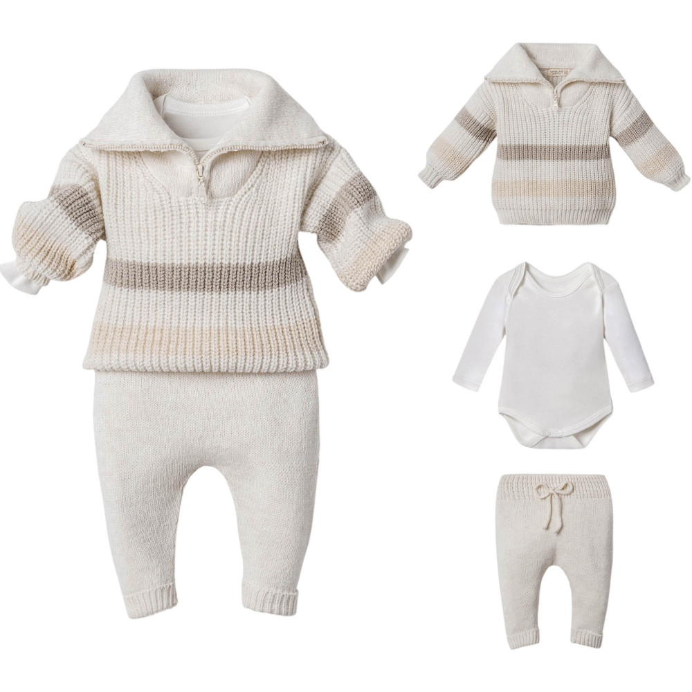 Set sweater+body+pants