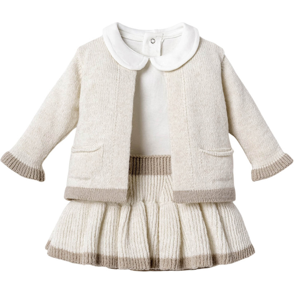 Set sweater+body+skirt