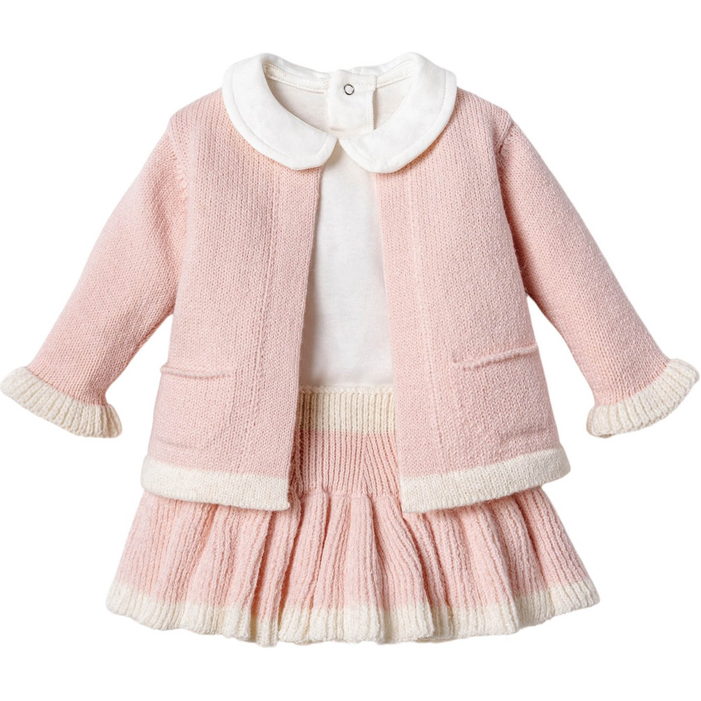 Set sweater+body+skirt