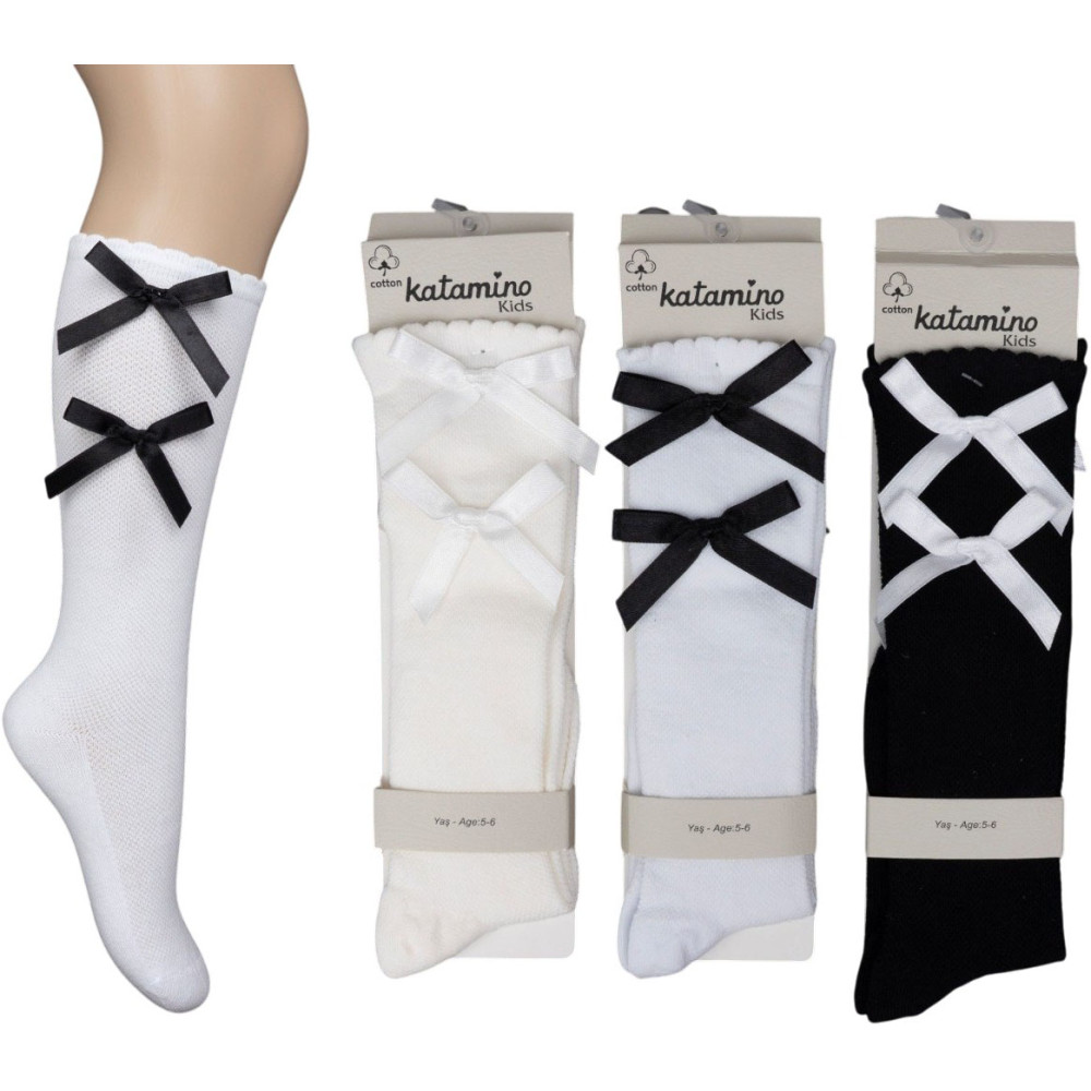 Knee high socks cotton Efuli