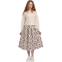 Set blouse+sweater+skirt