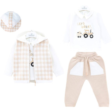 Set sweater+sweater+pants