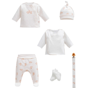 Set 5 pieces, series BUNNY