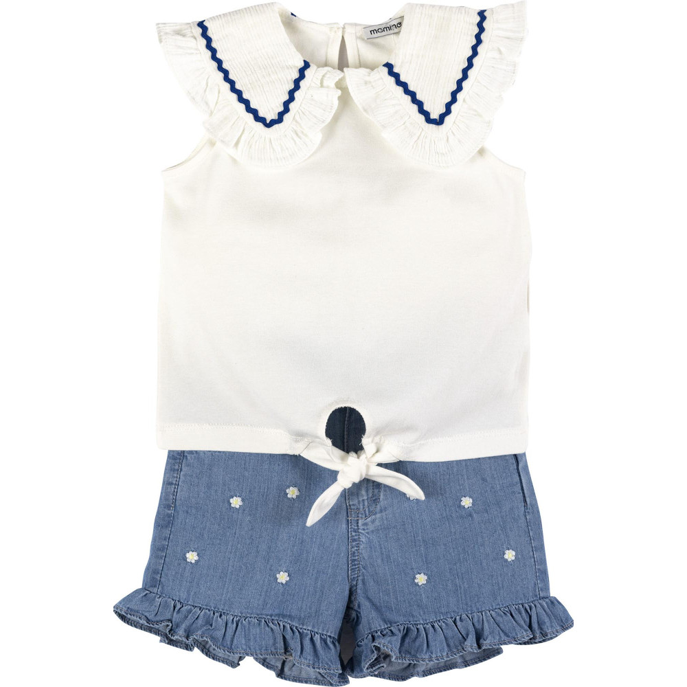 Set blouse+shorts