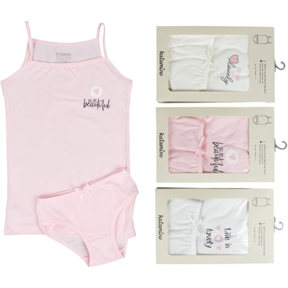 Set tank top+panties Forever