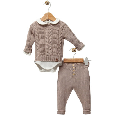 Set sweater+body+pants