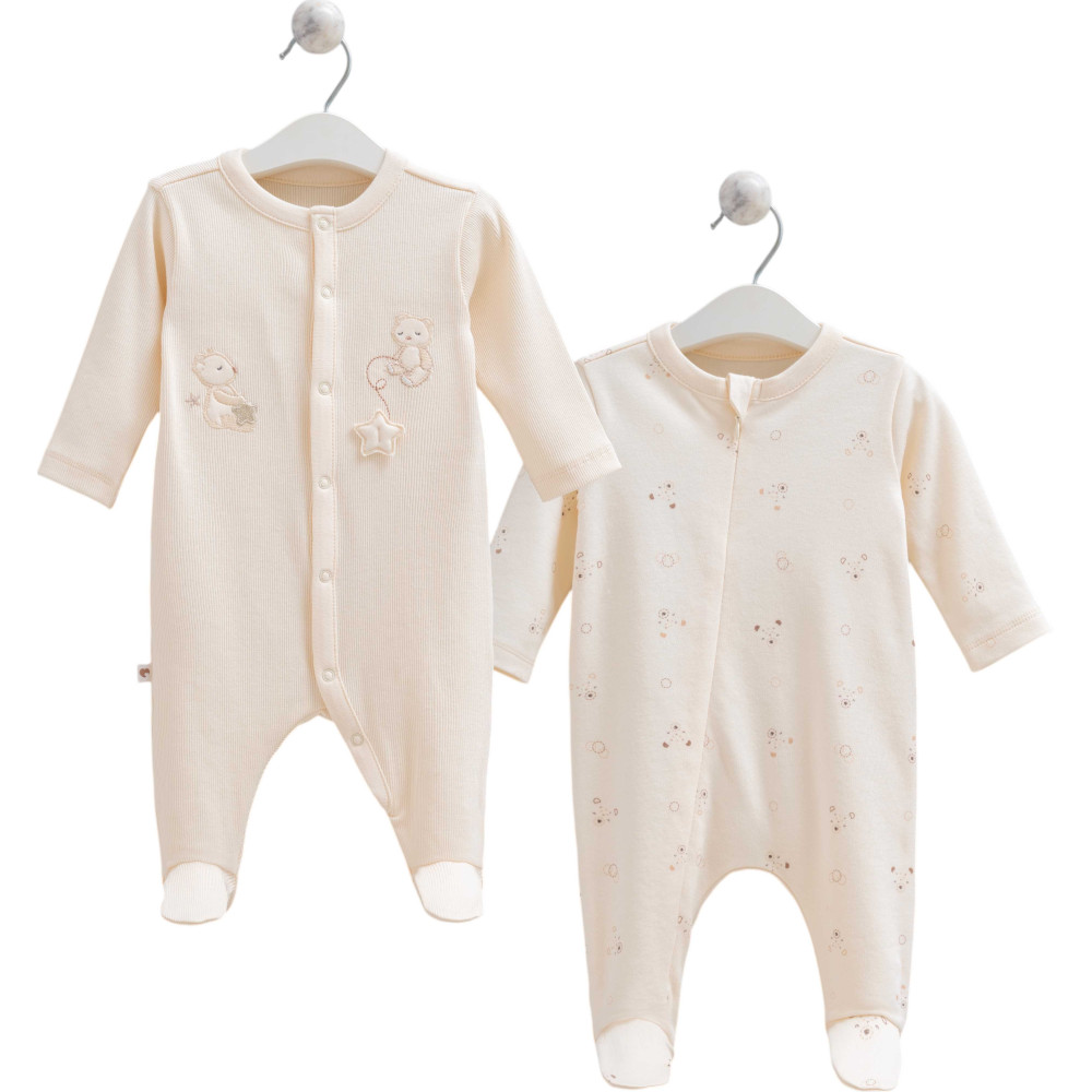 Overalls set 2pcs (pack of 2 sets), series TEDDY BEAR