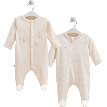 Overalls set 2pcs (pack of 2 sets), series TEDDY BEAR