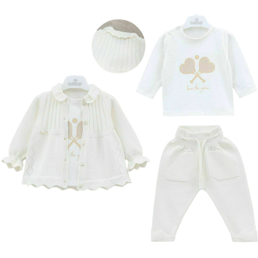Set sweater+sweater+pants