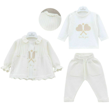 Set sweater+sweater+pants