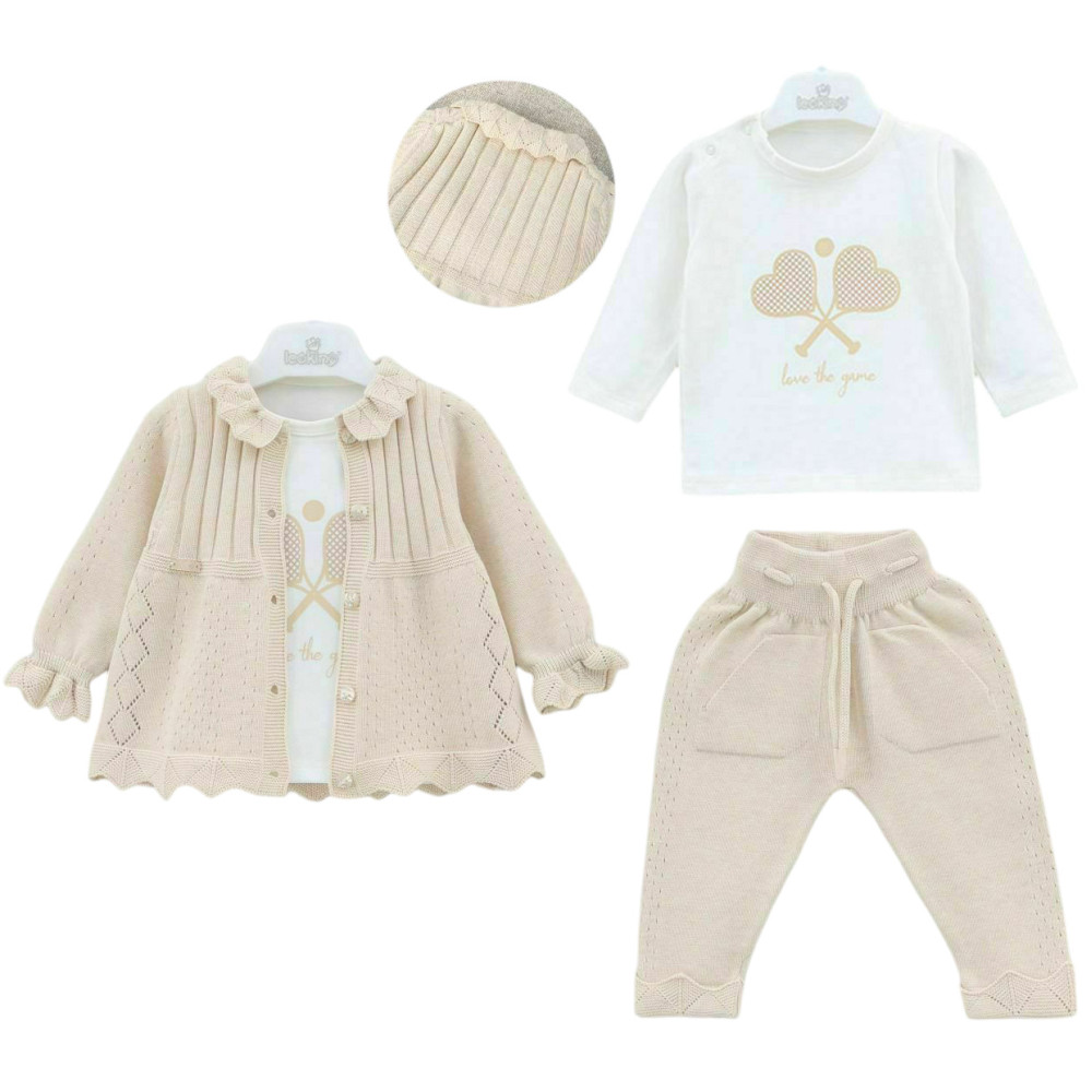 Set sweater+sweater+pants