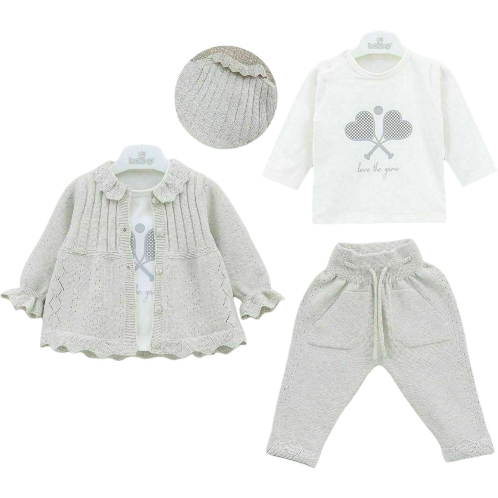 Set sweater+sweater+pants