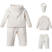 Set sweater+pants+bib