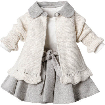 Set sweater+body+skirt