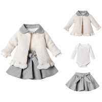 Set sweater+body+skirt