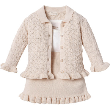 Set sweater+body+skirt