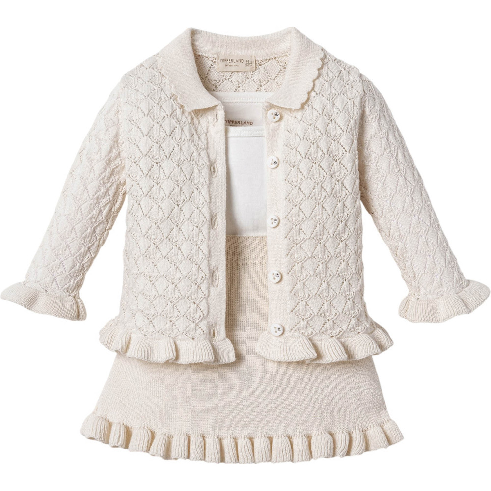 Set sweater+body+skirt