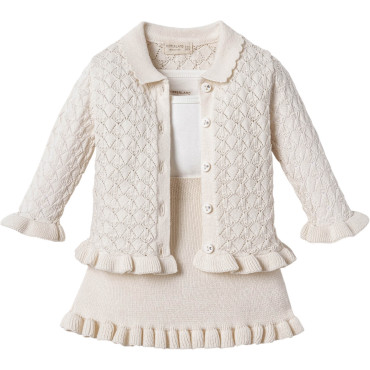 Set sweater+body+skirt